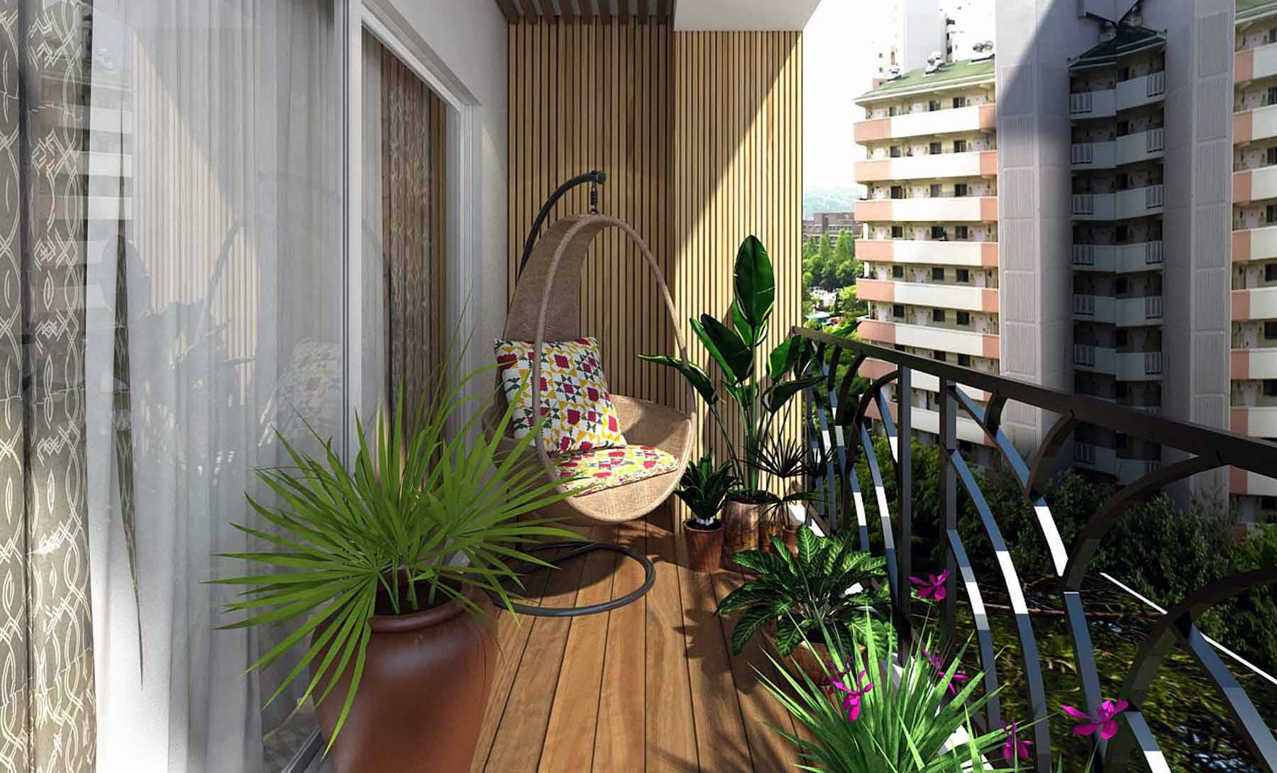 Kyrah Design - Apartment balcony